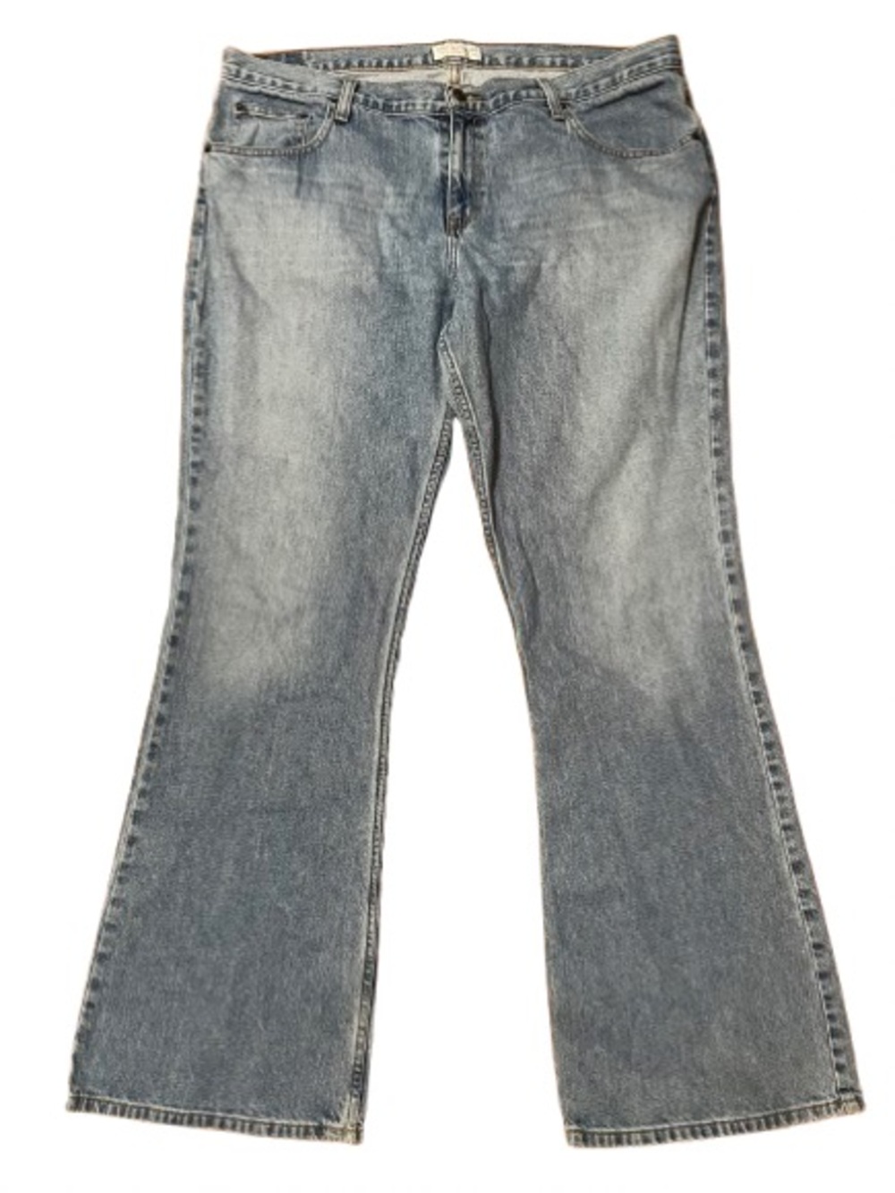 American Eagle Outfitters Favorite Fit Vintage Y2K Blue Bootcut Jeans Size 18